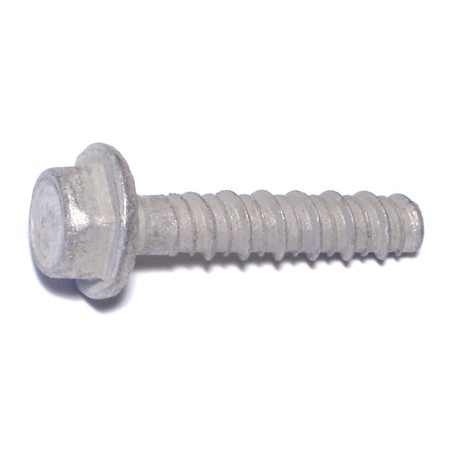 Red Head Tapcon Concrete Screw, 3/8" Dia., Hex, 1 3/4 in L, Steel Zinc Plated, 50 PK 08863